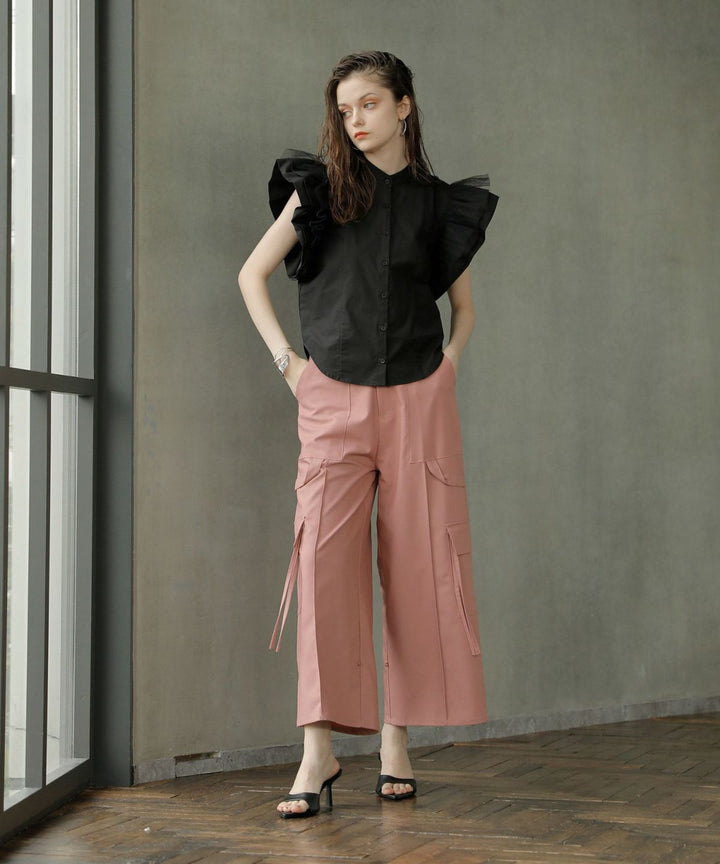 Petal Sleeve Blouse