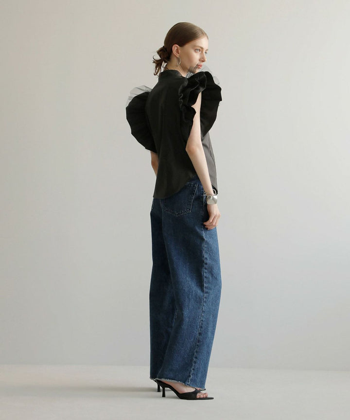 Petal Sleeve Blouse