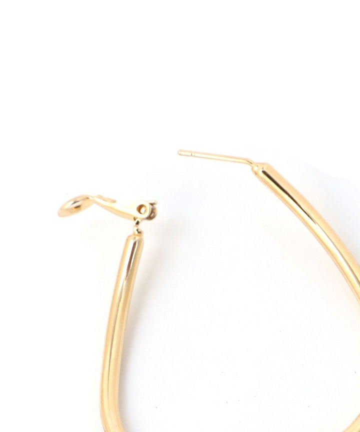 Oval Curve Hoop Pierce