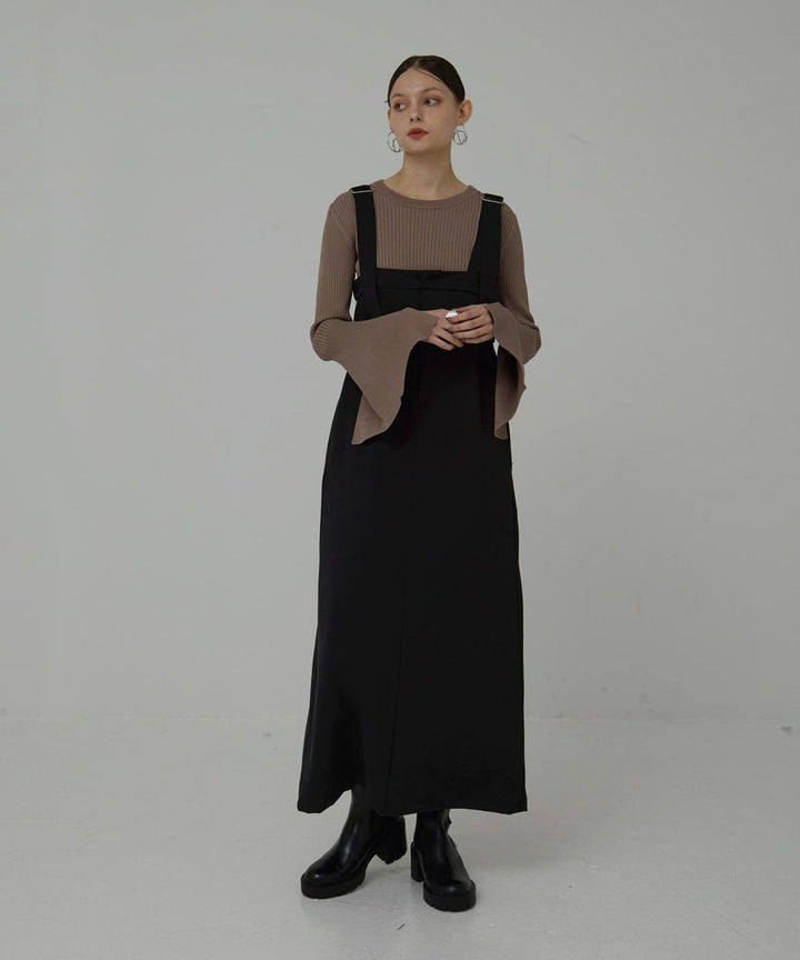 Bell Sleeve Petal Knit Tops