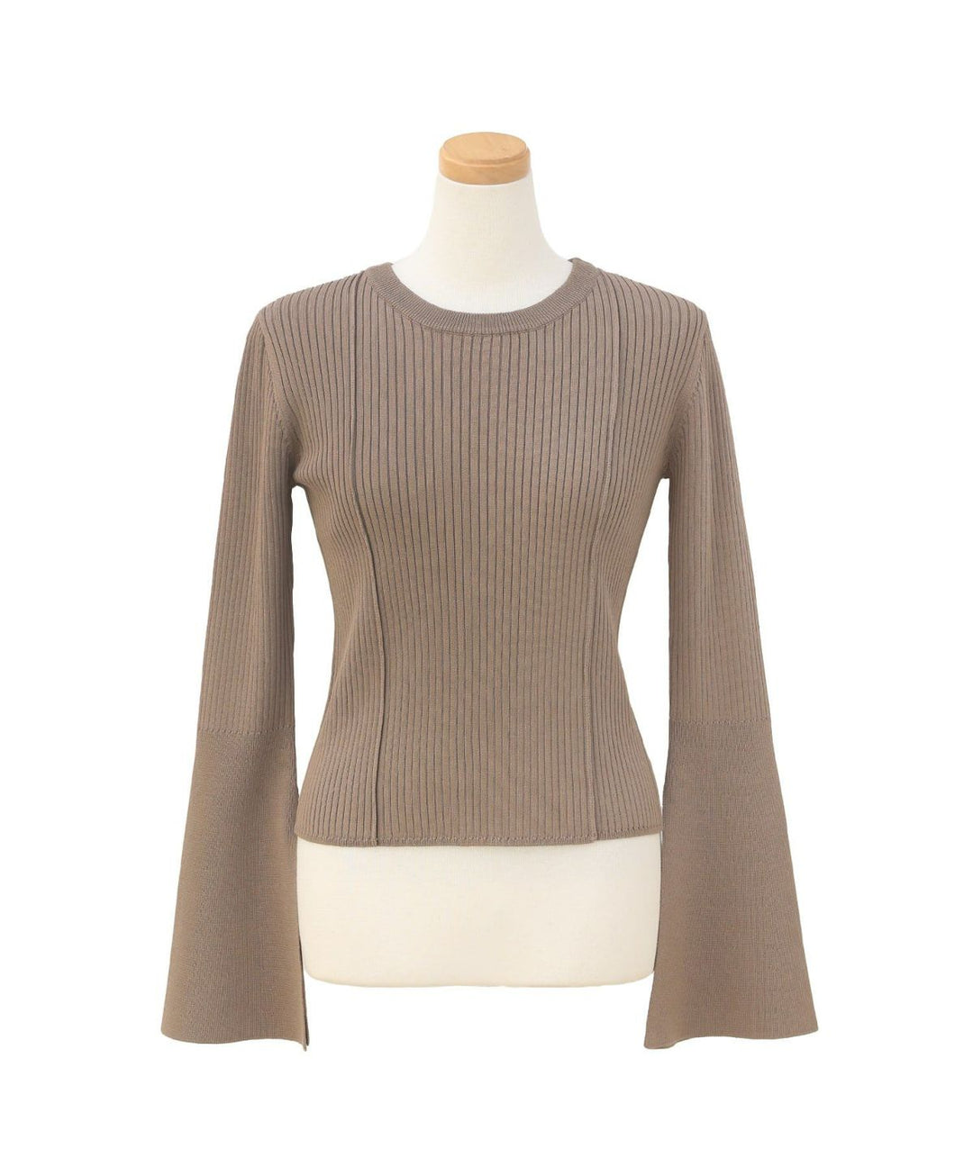 Bell Sleeve Petal Knit Tops