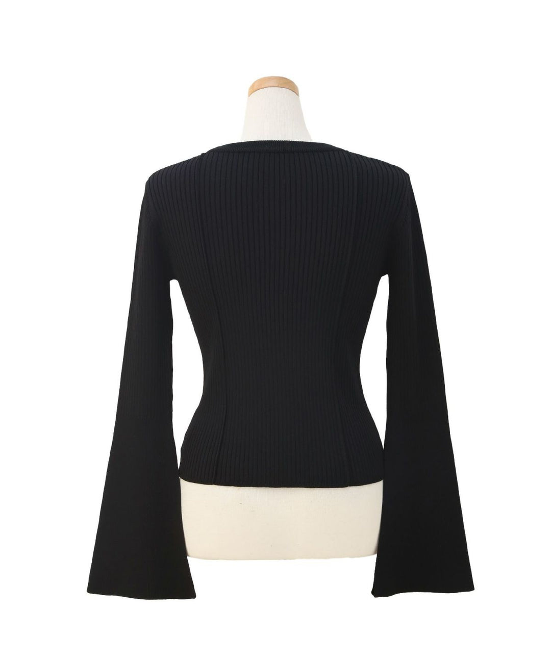 Bell Sleeve Petal Knit Tops