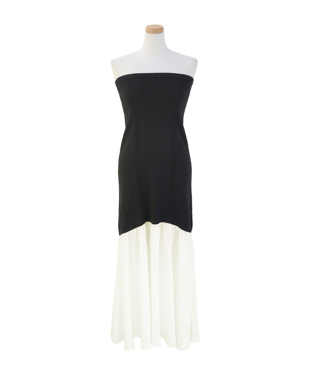 Knit Mix Bare Dress