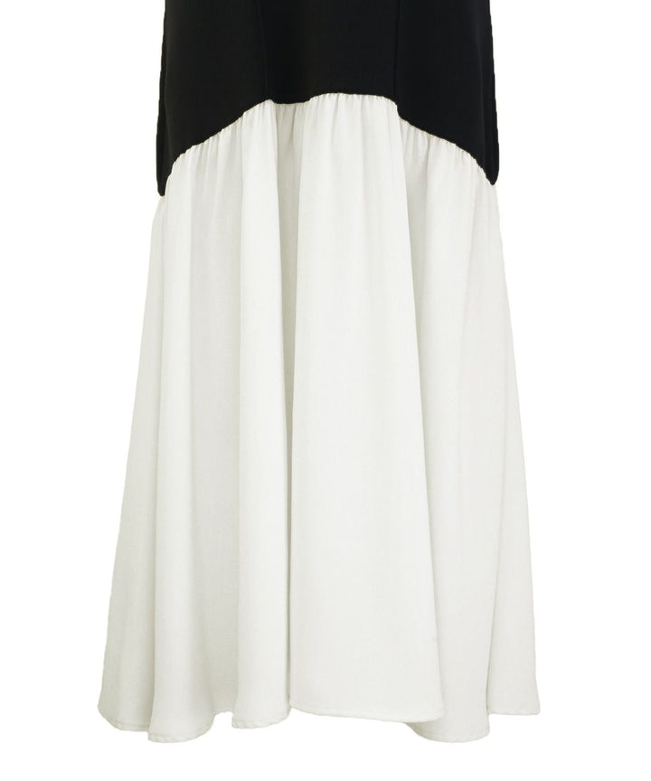 Knit Mix Bare Dress
