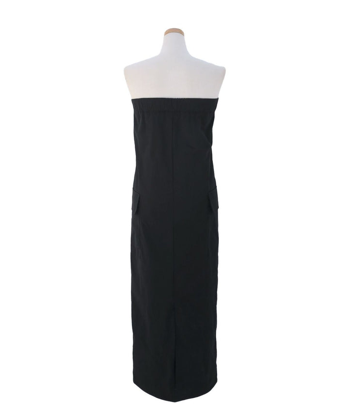 Military Nylon Wrinkle Dress
