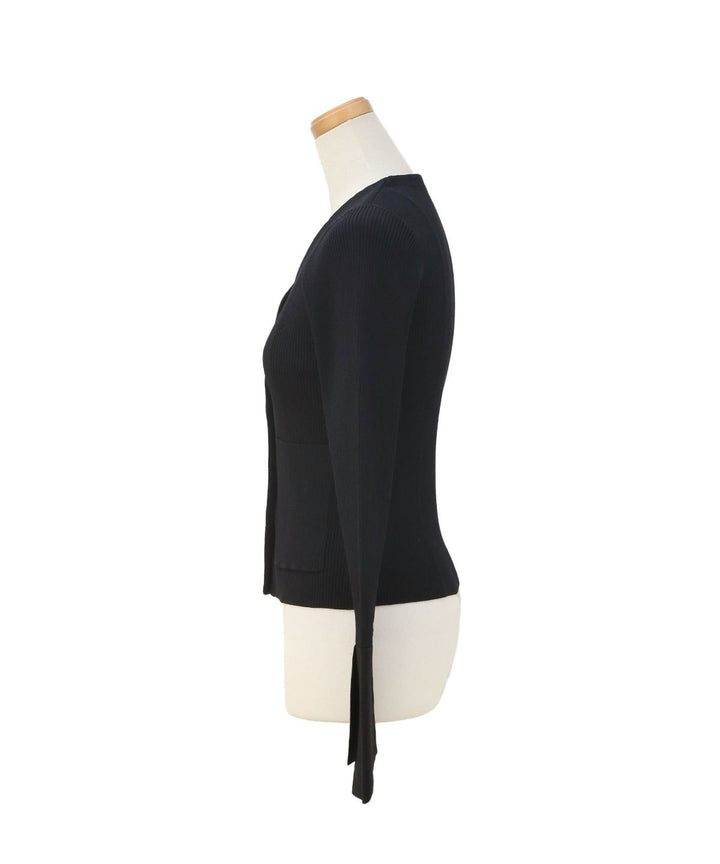 Petal Cuffs Cardigan Tops