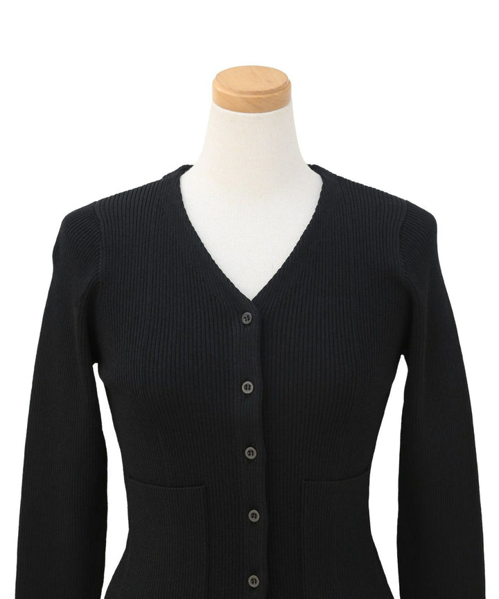Petal Cuffs Cardigan Tops