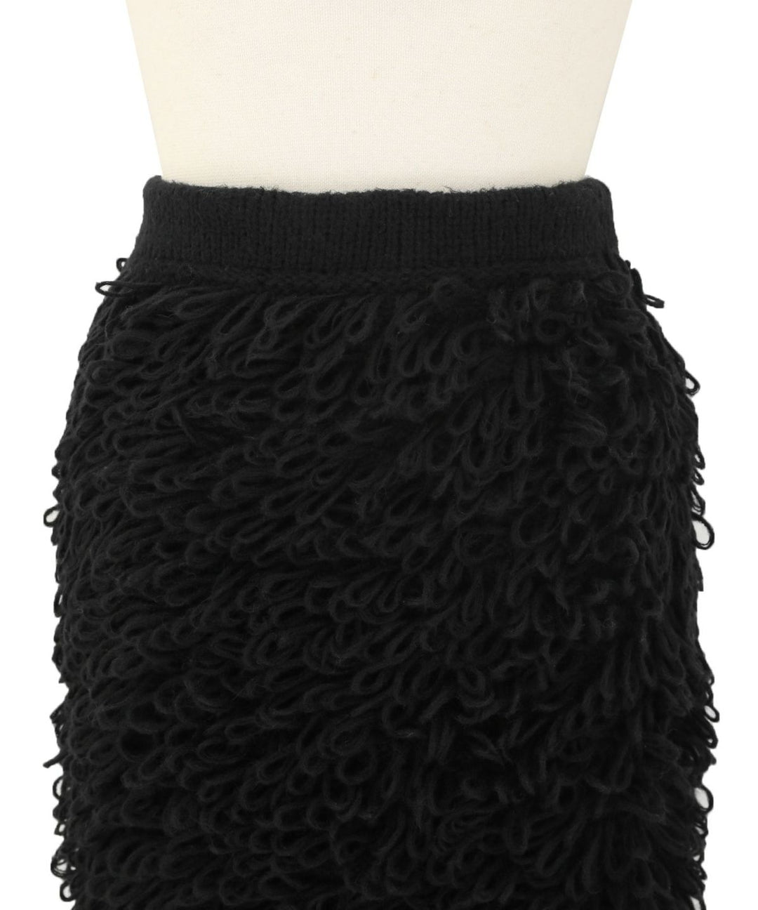 Loop Yarn Curly Skirt