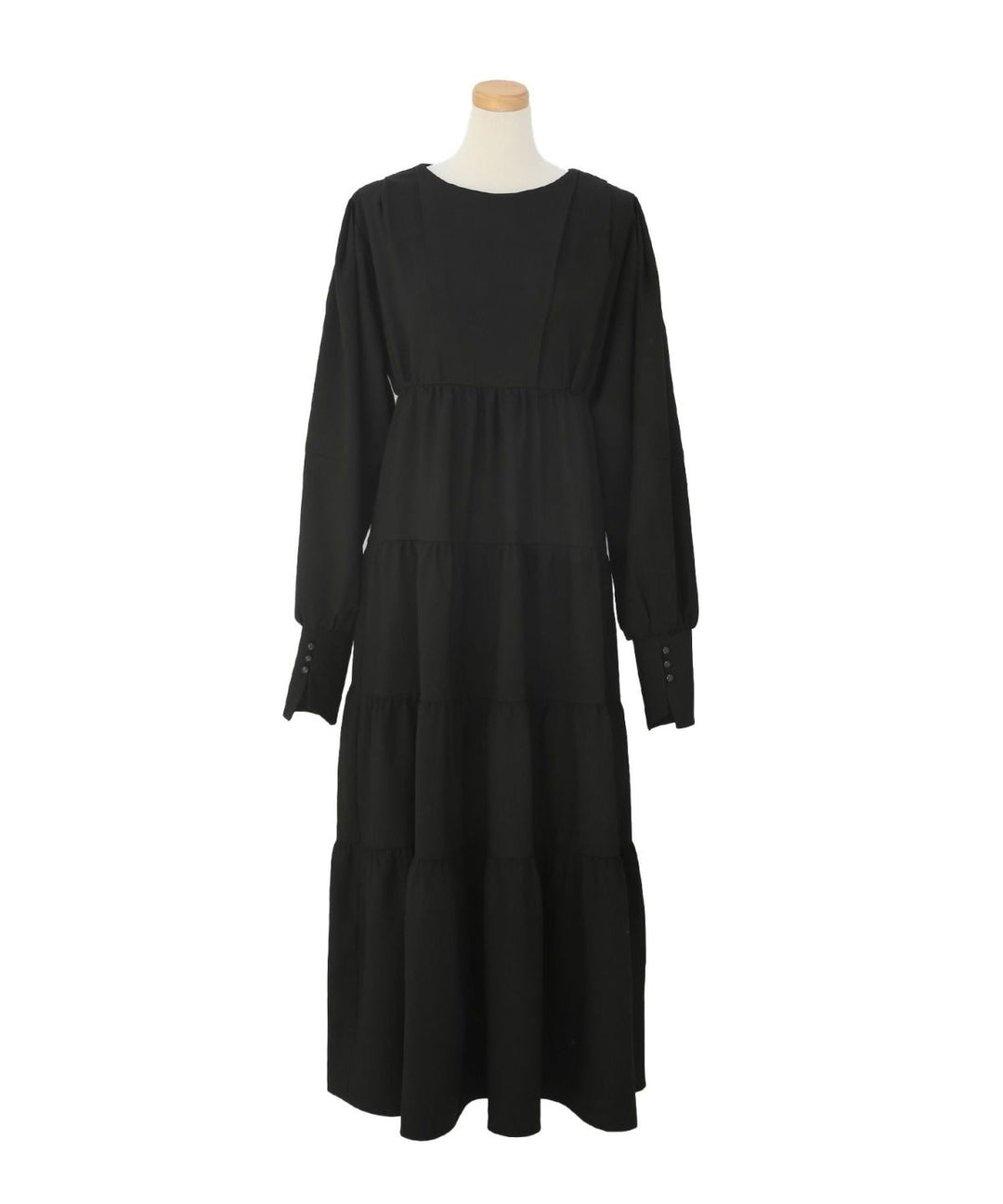 Tuck Tiered Dress