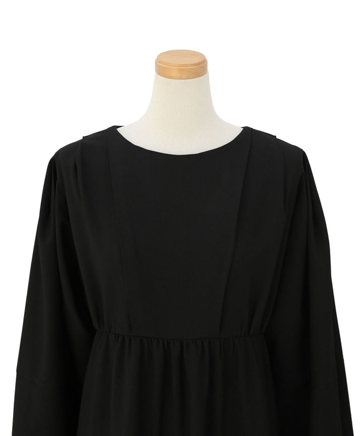 Tuck Tiered Dress