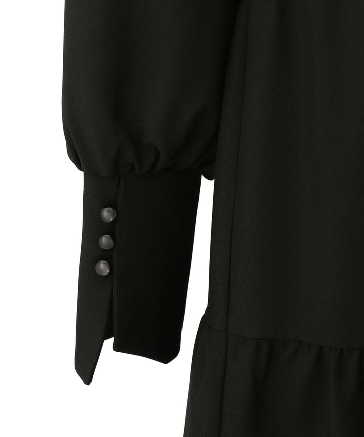 Tuck Tiered Dress