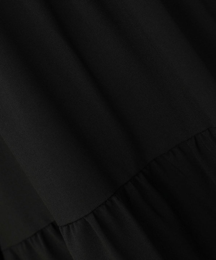 Tuck Tiered Dress