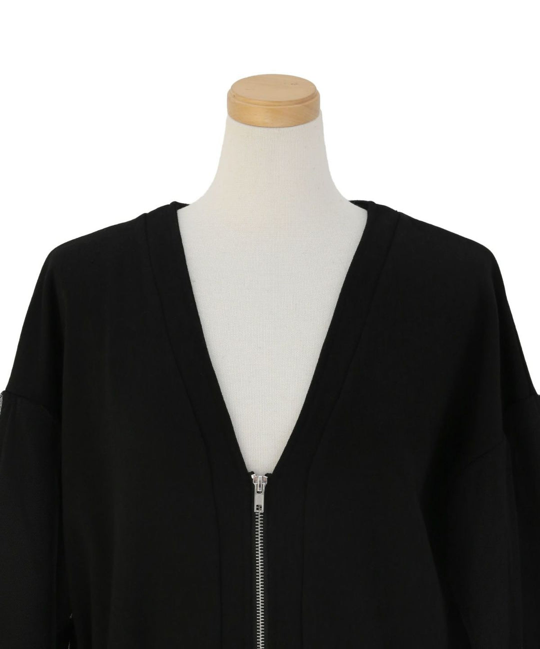 Sweat Layer Zip Cardigan