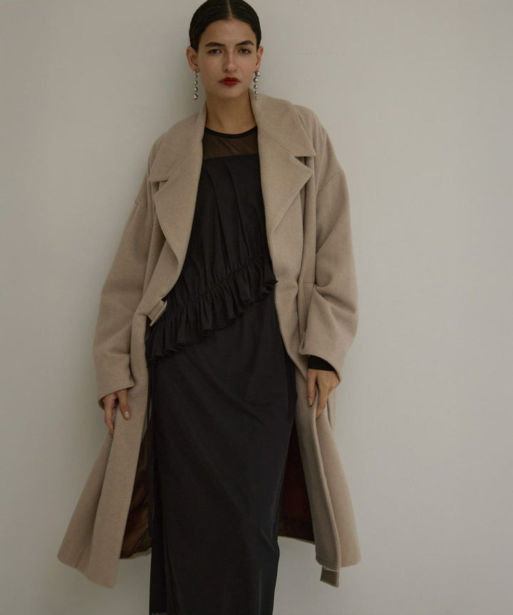 Mesh Sheer Frill Dress