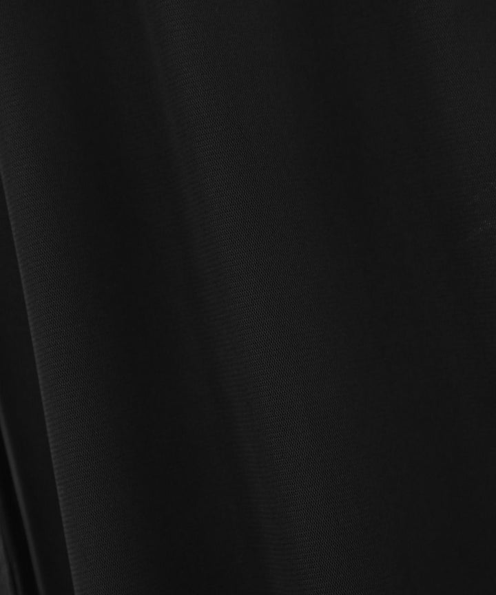Mesh Sheer Frill Dress