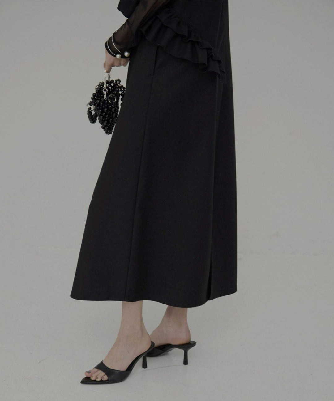 Manish Twill Frill Dress