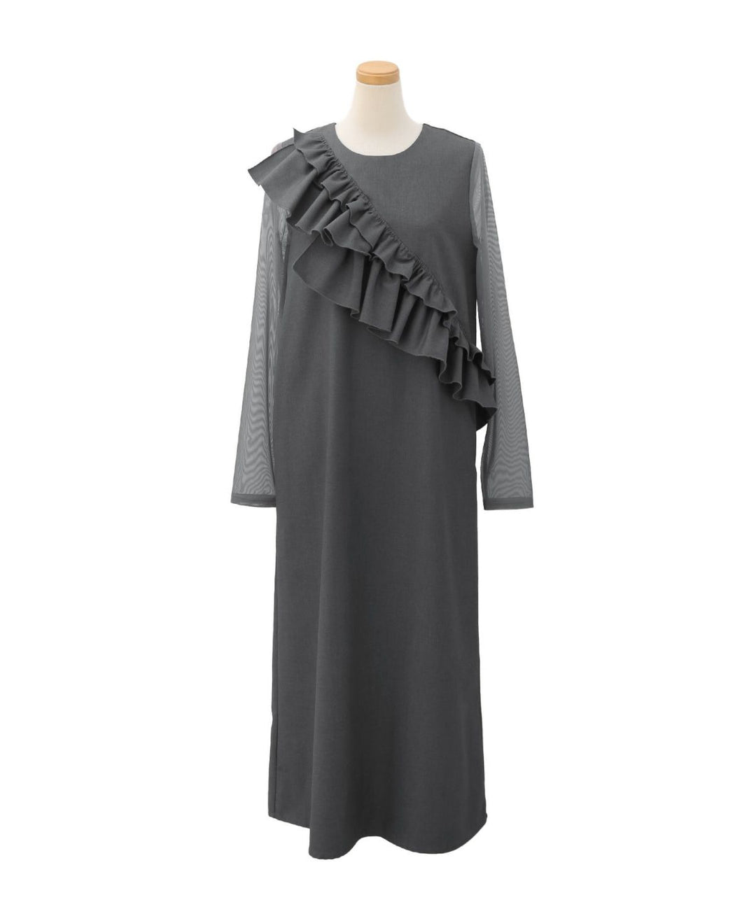 Manish Twill Frill Dress