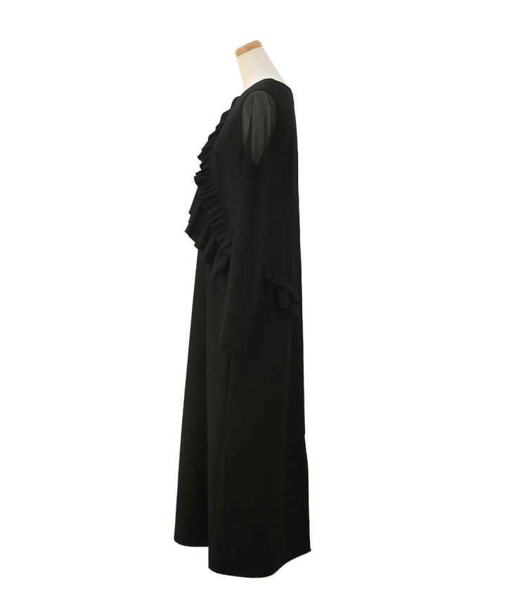Manish Twill Frill Dress