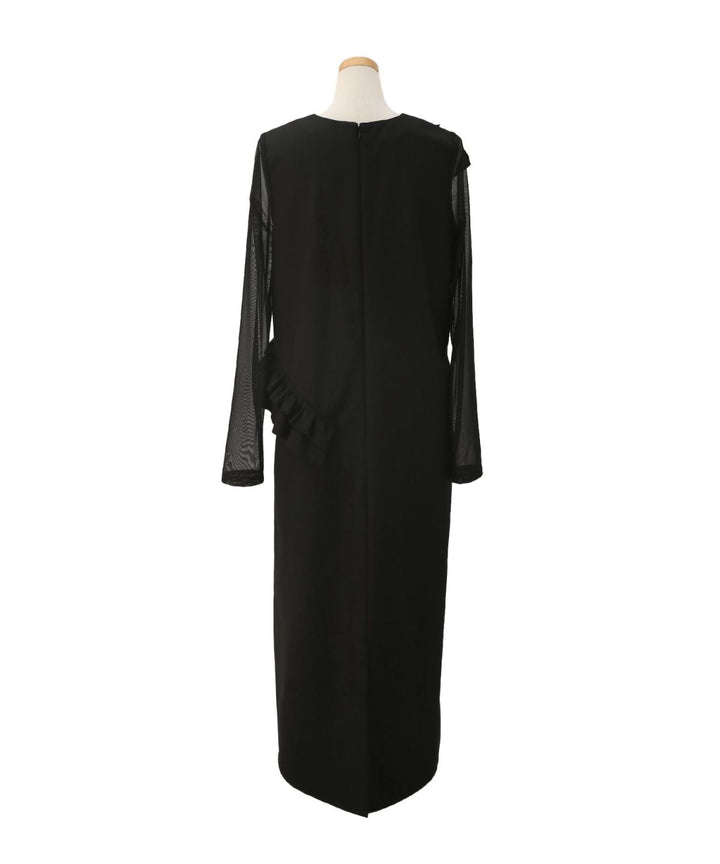 Manish Twill Frill Dress