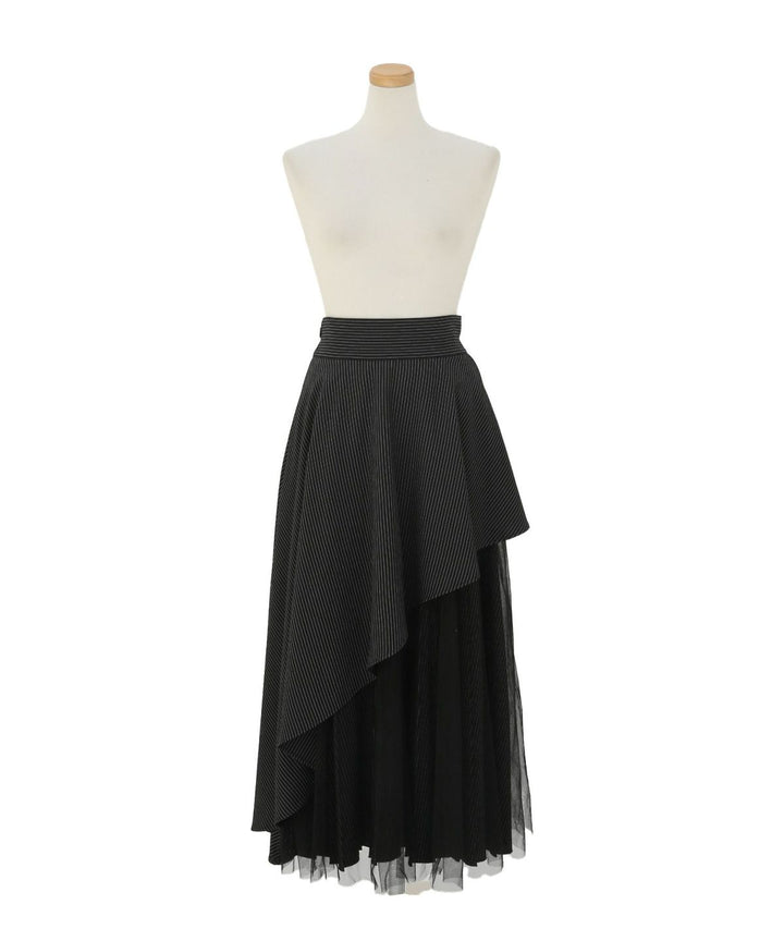 【YUKKO SPECIAL COLLABORATION】DOUBLE LAYER MANISH SKIRT