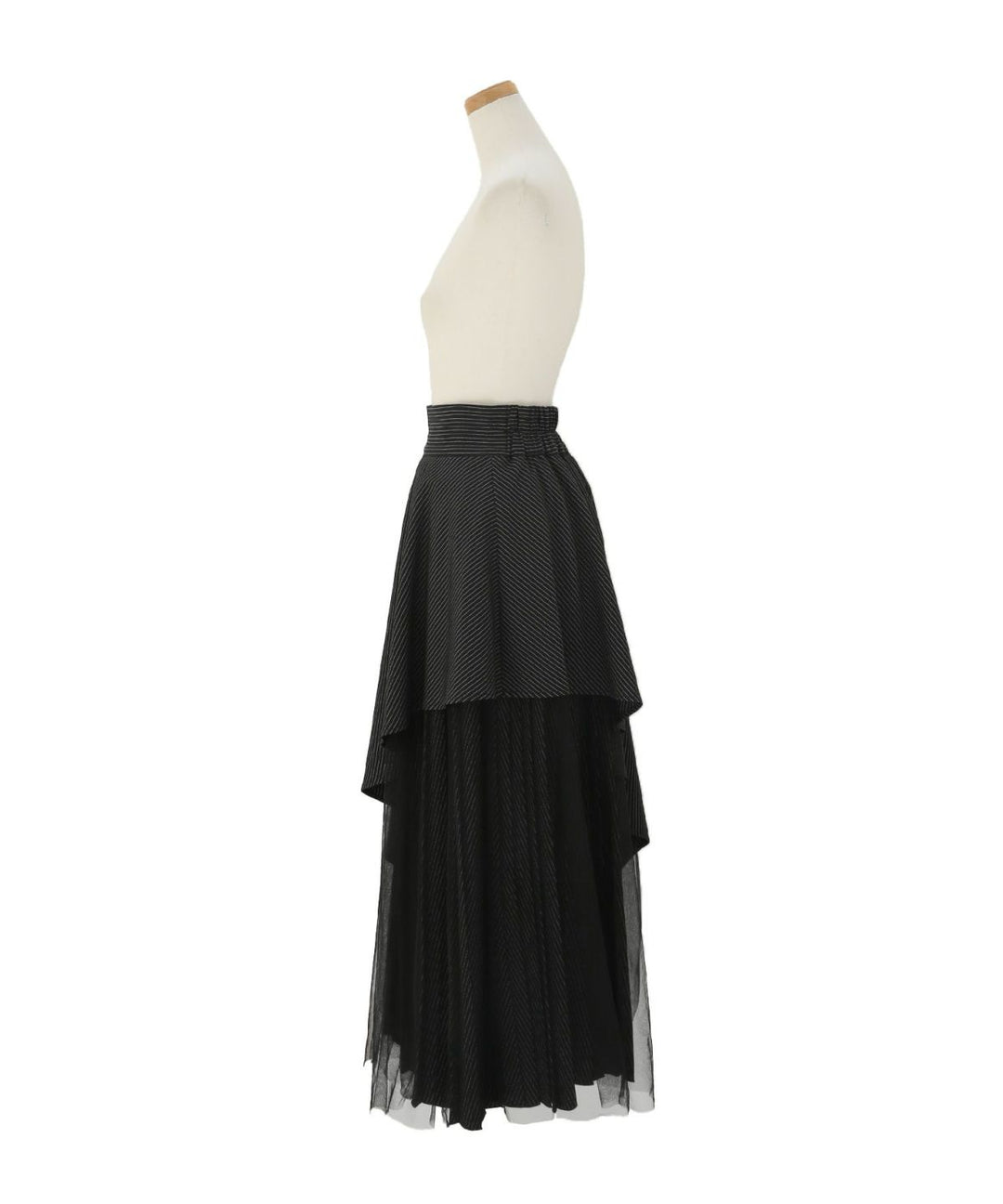 【YUKKO SPECIAL COLLABORATION】DOUBLE LAYER MANISH SKIRT