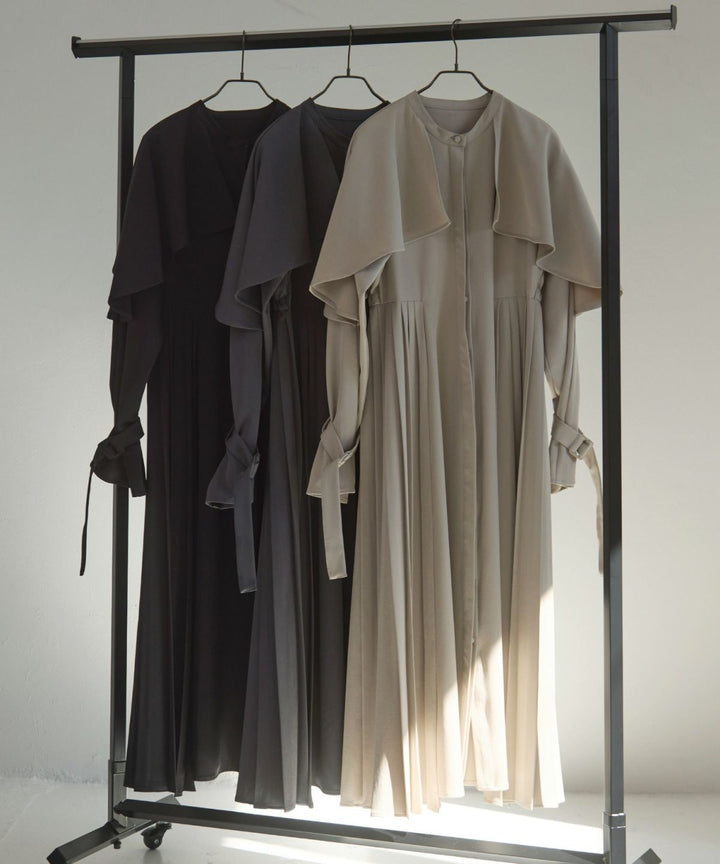 【YUKKO SPECIAL COLLABORATION】CAPE TRENCH DRESS