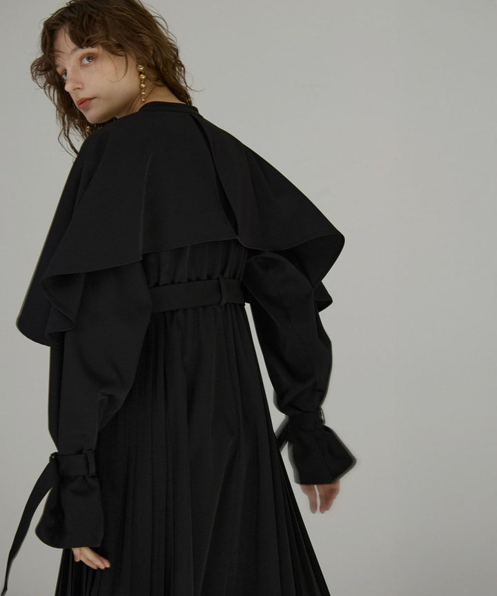 【YUKKO SPECIAL COLLABORATION】CAPE TRENCH DRESS