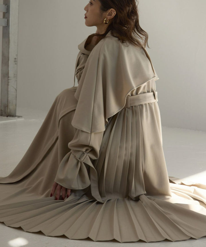 【YUKKO SPECIAL COLLABORATION】CAPE TRENCH DRESS