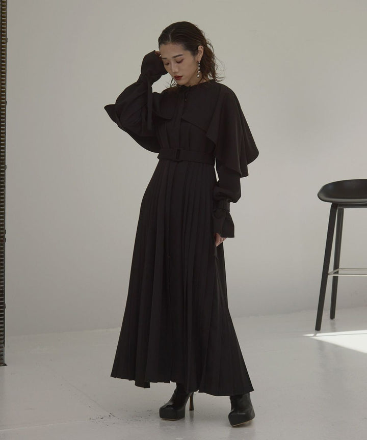 【YUKKO SPECIAL COLLABORATION】CAPE TRENCH DRESS
