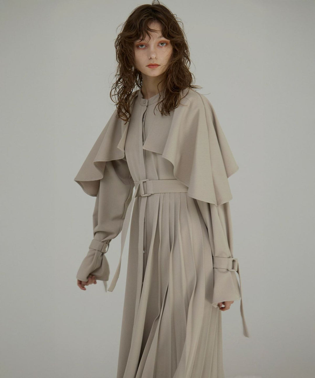 【YUKKO SPECIAL COLLABORATION】CAPE TRENCH DRESS
