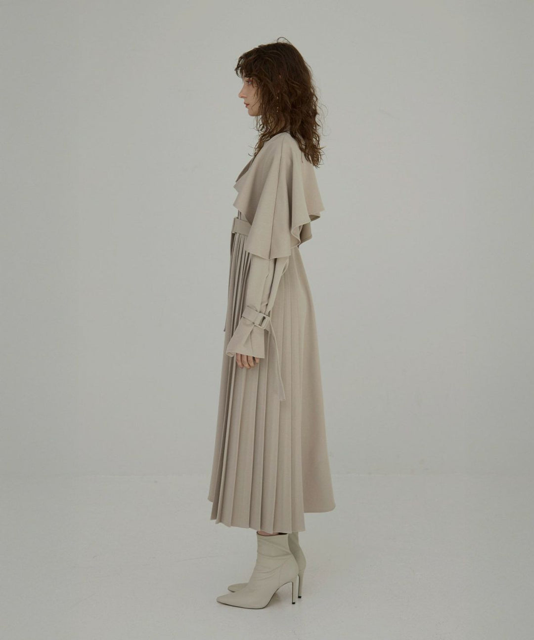 【YUKKO SPECIAL COLLABORATION】CAPE TRENCH DRESS