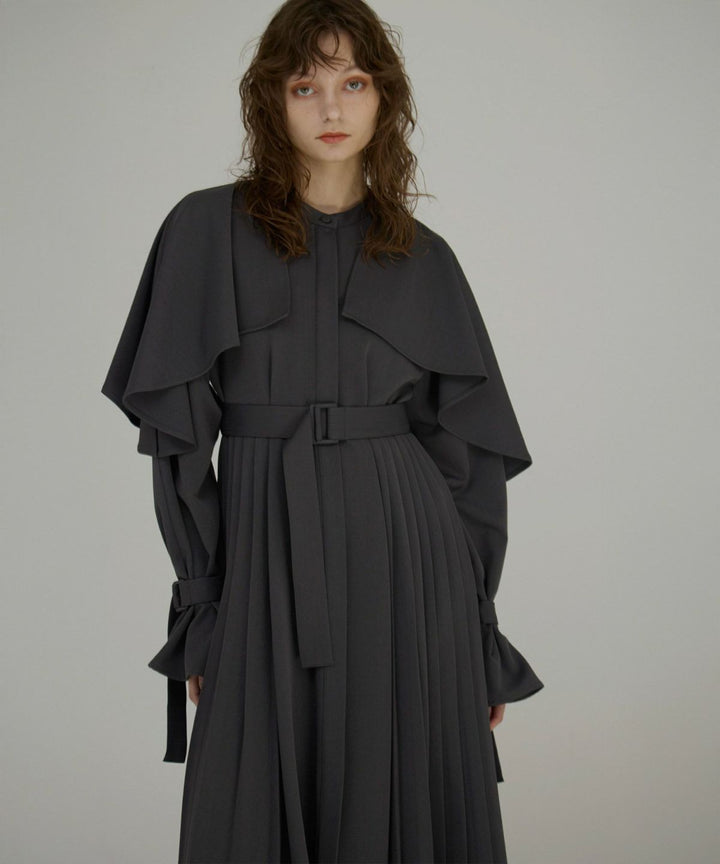 【YUKKO SPECIAL COLLABORATION】CAPE TRENCH DRESS