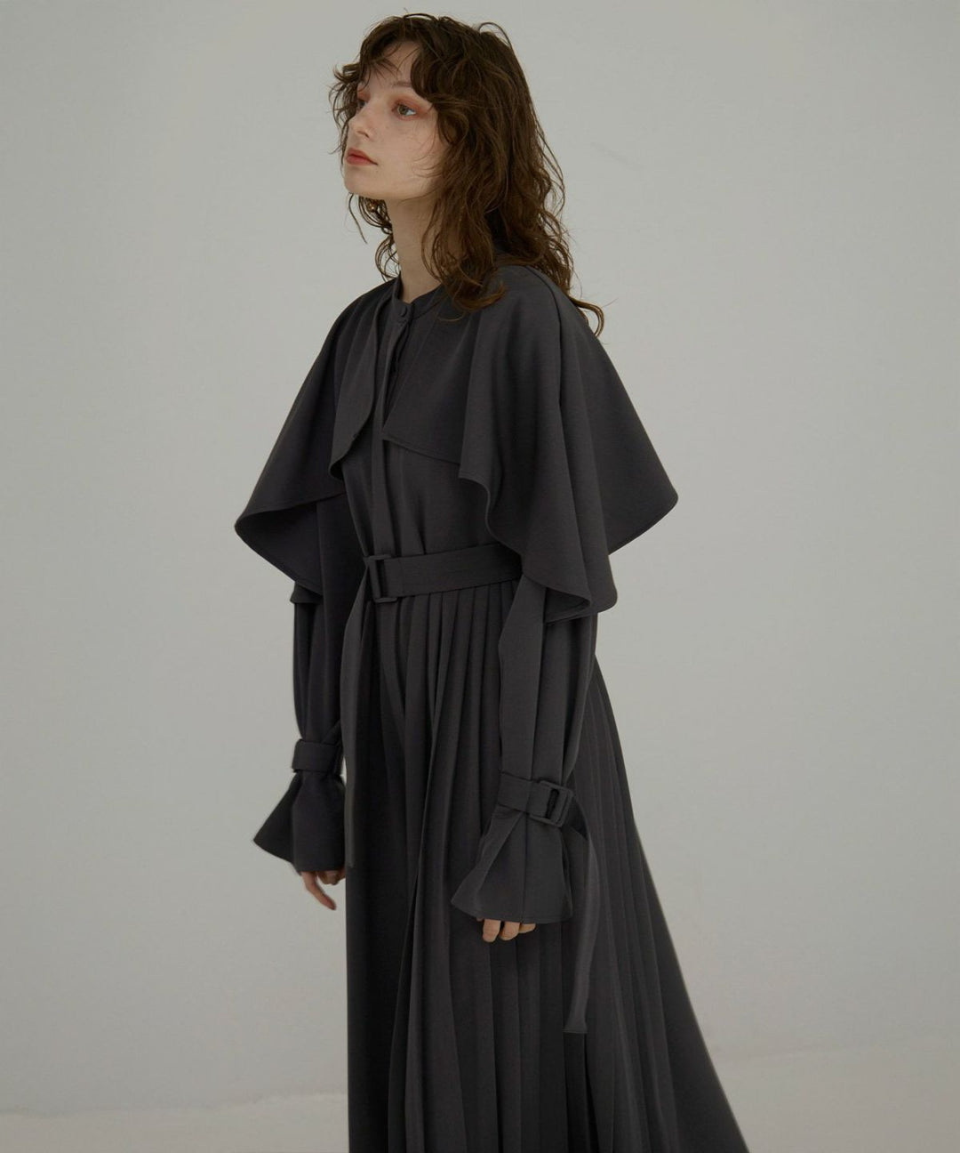 【YUKKO SPECIAL COLLABORATION】CAPE TRENCH DRESS