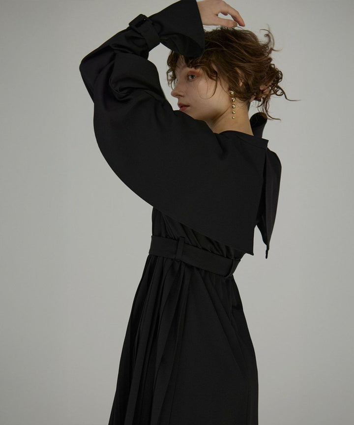 【YUKKO SPECIAL COLLABORATION】CAPE TRENCH DRESS
