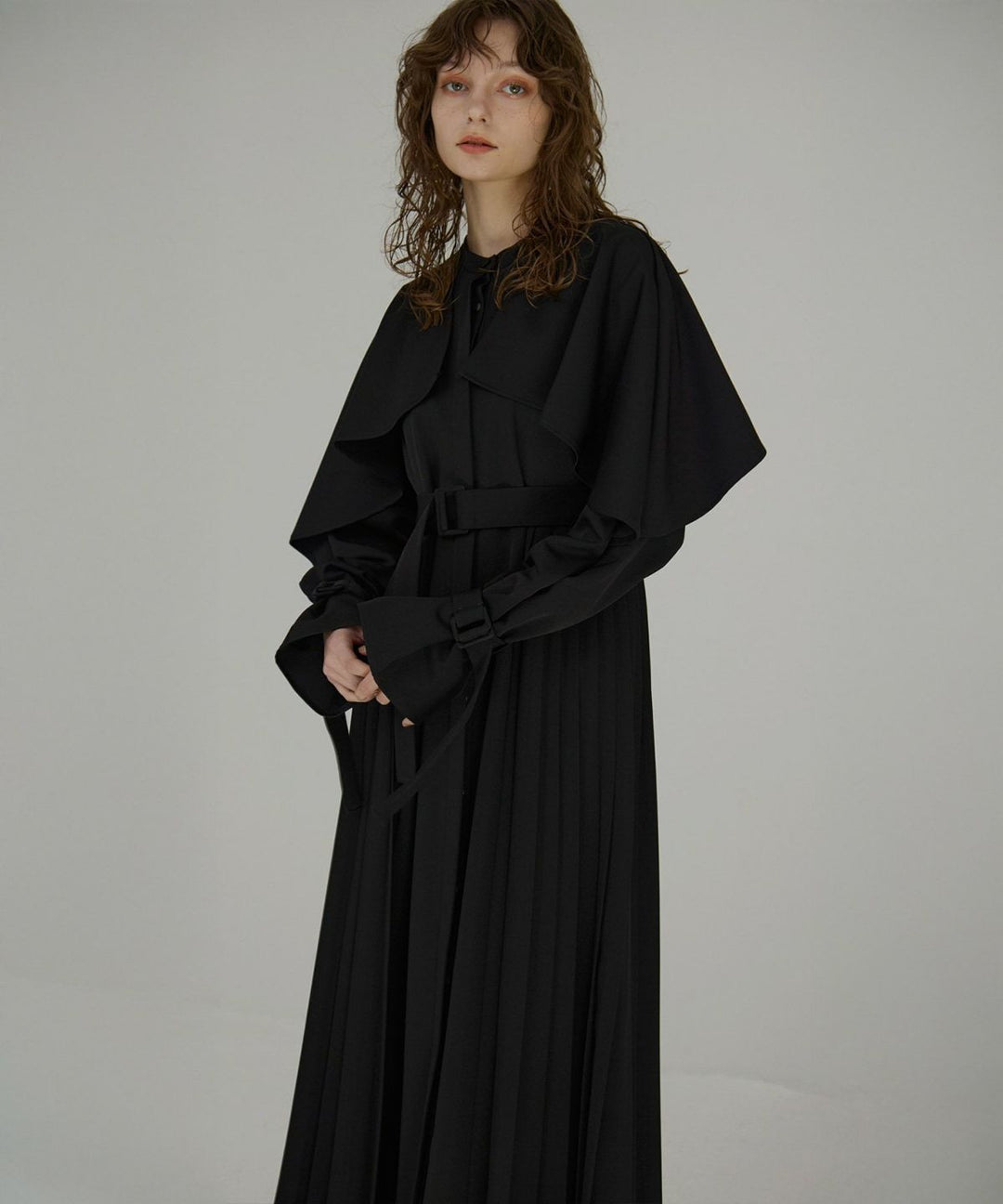【YUKKO SPECIAL COLLABORATION】CAPE TRENCH DRESS