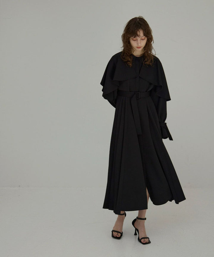 【YUKKO SPECIAL COLLABORATION】CAPE TRENCH DRESS