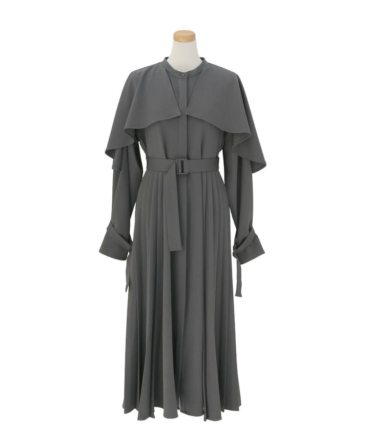 【YUKKO SPECIAL COLLABORATION】CAPE TRENCH DRESS