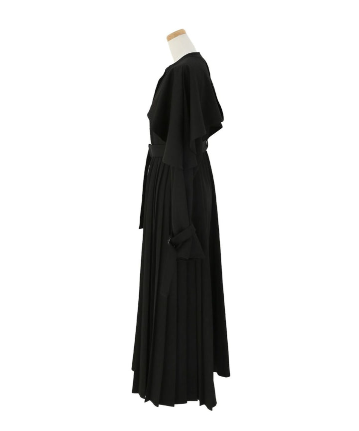 【YUKKO SPECIAL COLLABORATION】CAPE TRENCH DRESS