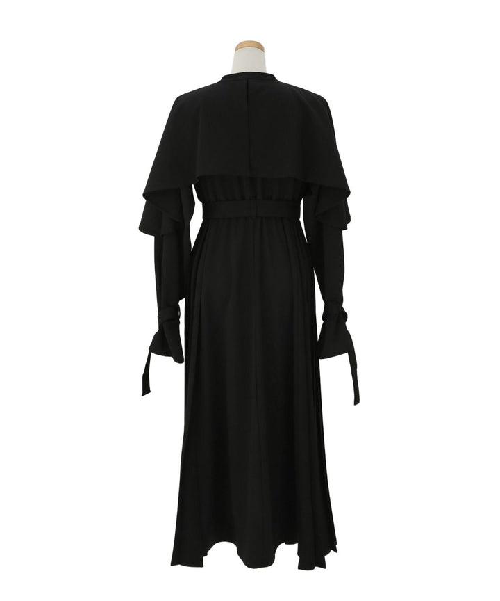【YUKKO SPECIAL COLLABORATION】CAPE TRENCH DRESS