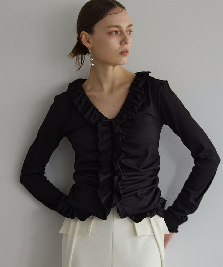 Gather Frill Mellow Tops