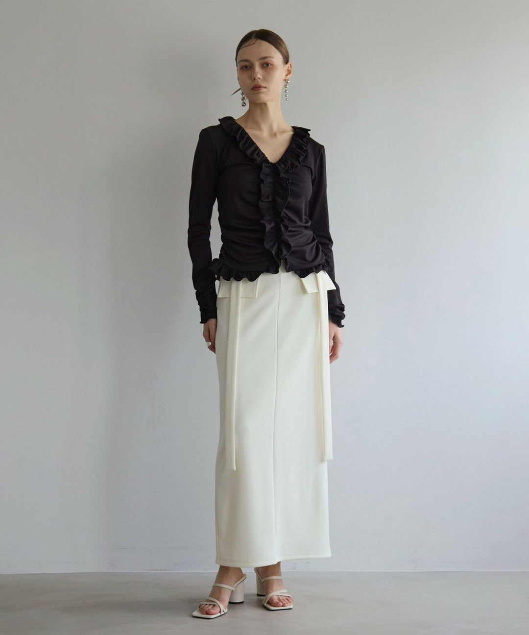 Gather Frill Mellow Tops