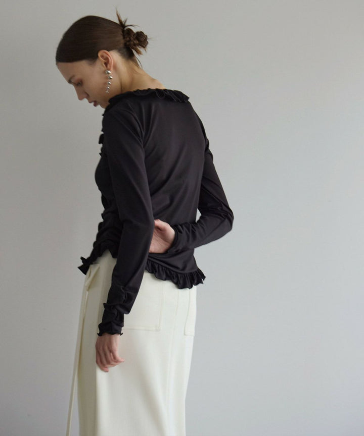 Gather Frill Mellow Tops