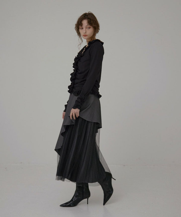 Gather Frill Mellow Tops