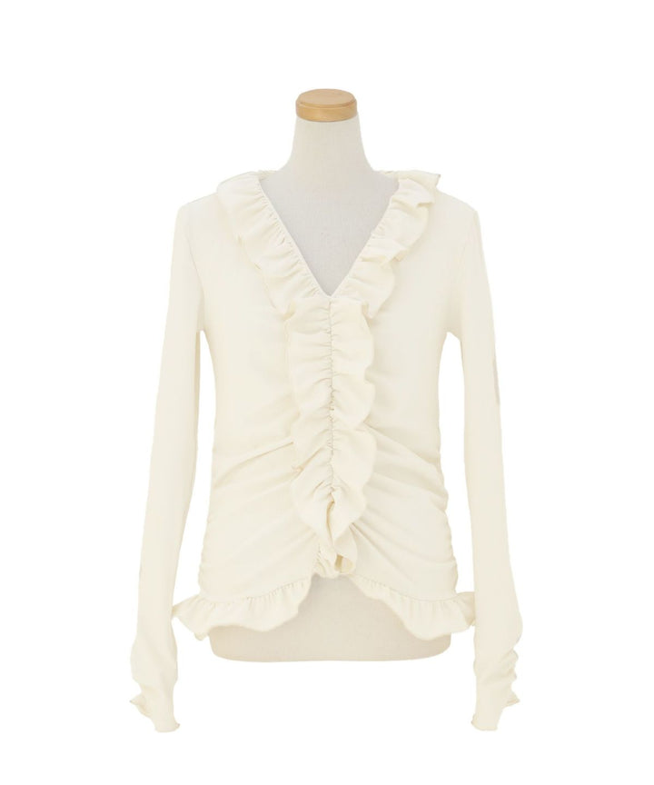 Gather Frill Mellow Tops