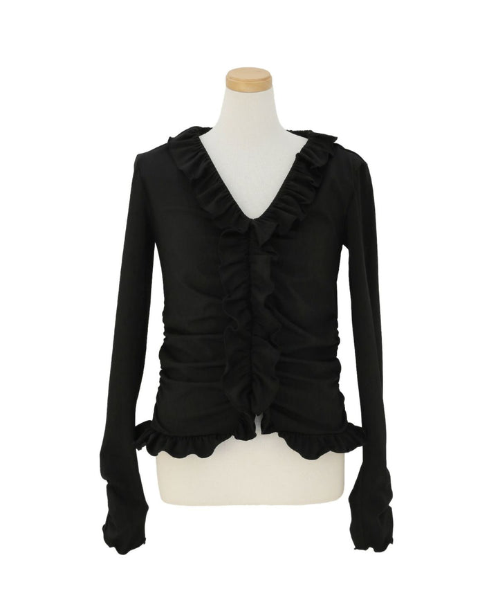 Gather Frill Mellow Tops