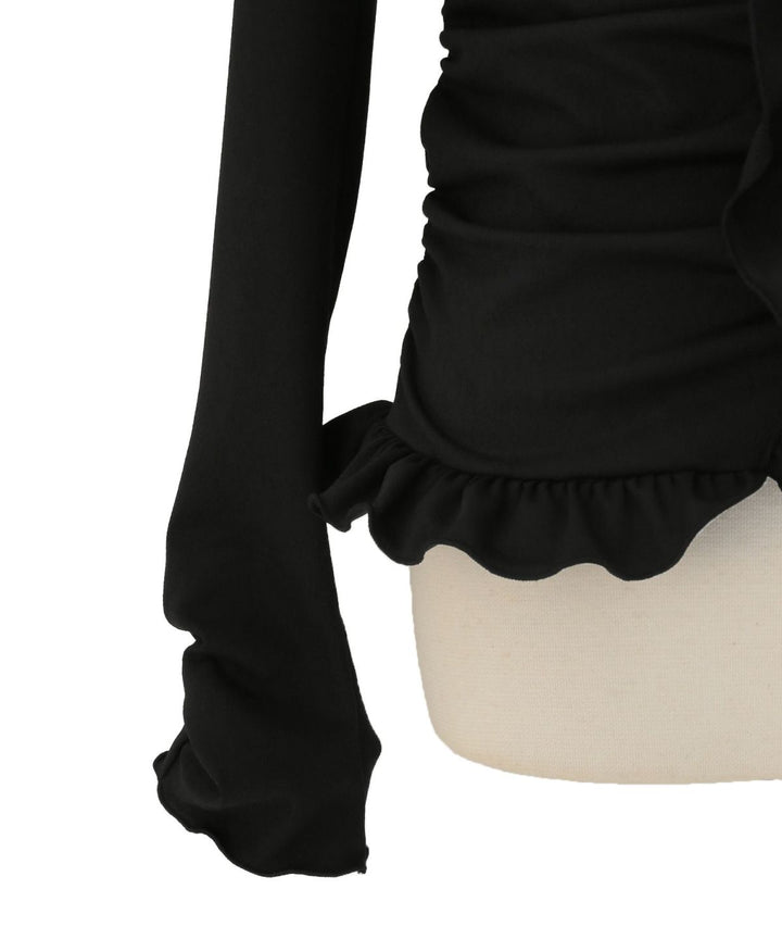 Gather Frill Mellow Tops