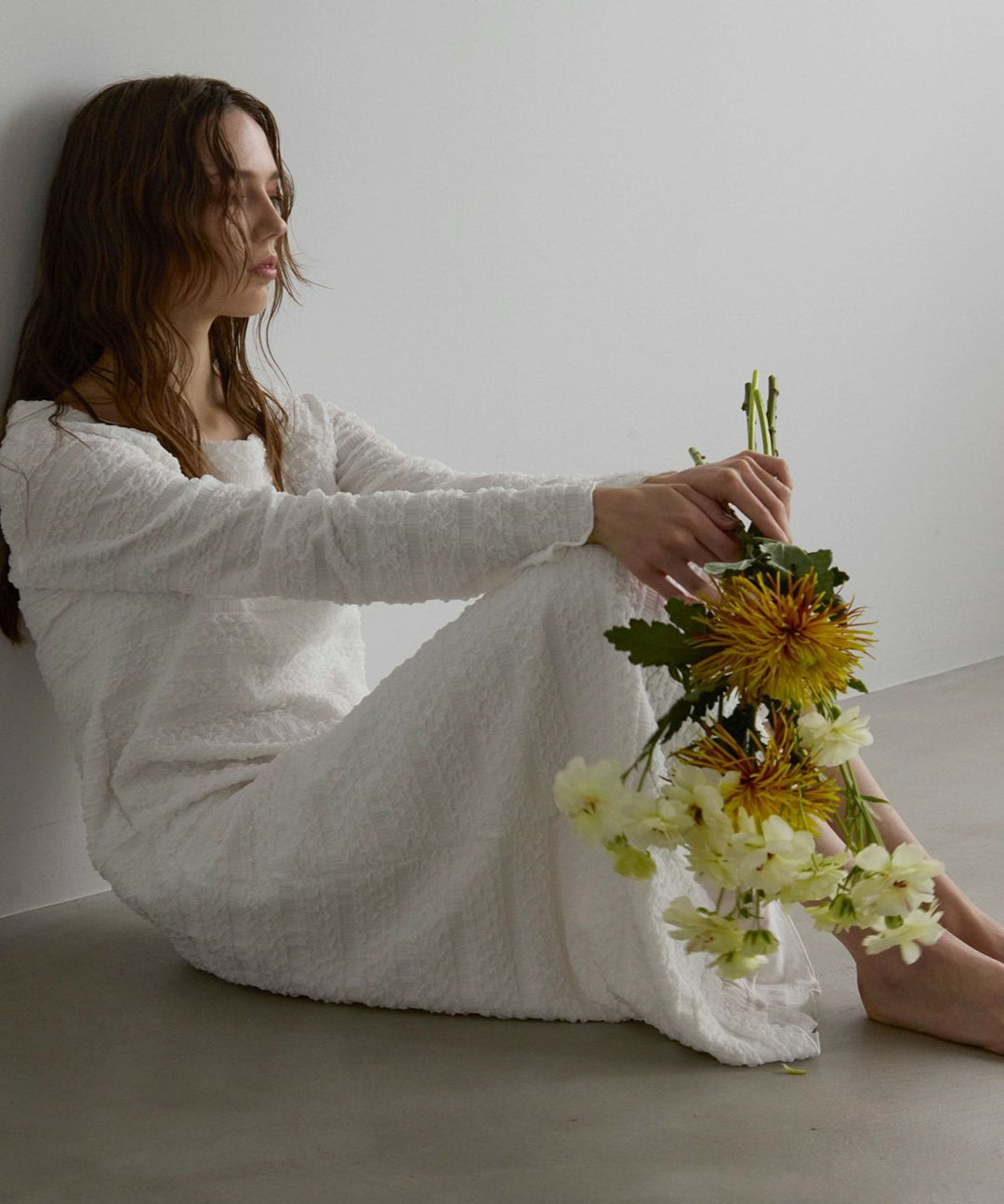 Jacquard Wrinkle Dress