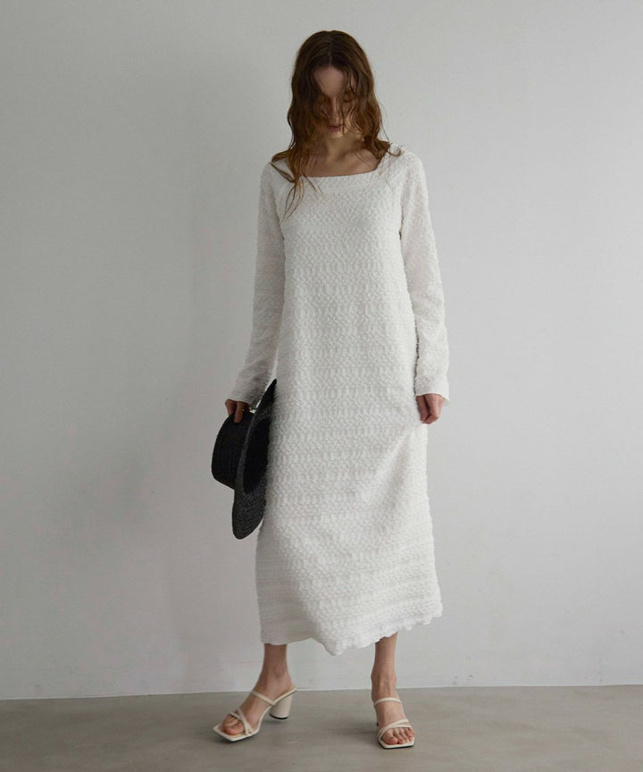 Jacquard Wrinkle Dress