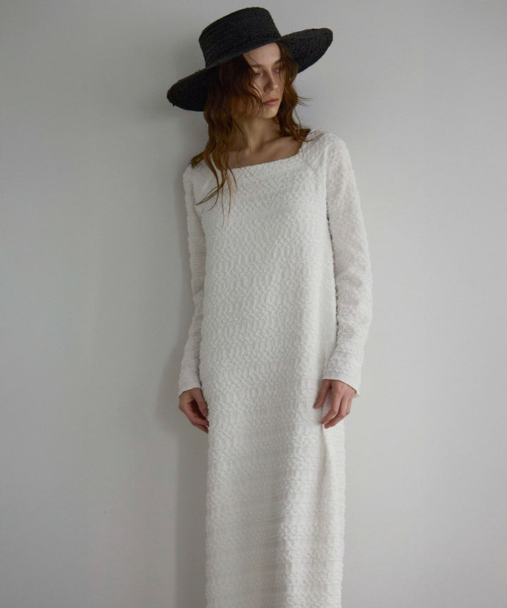 Jacquard Wrinkle Dress