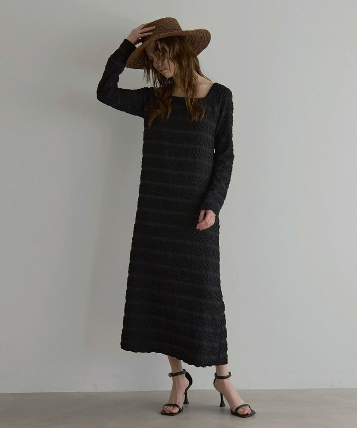 Jacquard Wrinkle Dress